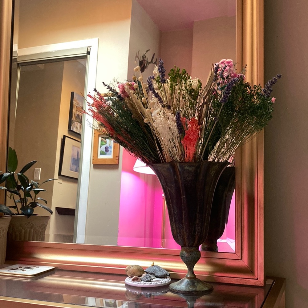 Vintage Metal Vase